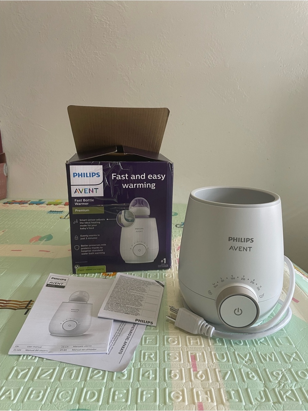 Philips Avent Premium Fast Bottle Warmer